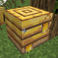 Minecraft 1.15 Filled Bee Nest