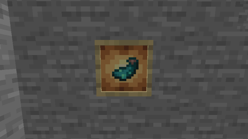 Minecraft 1.17 Glow Item Frame On The Wall
