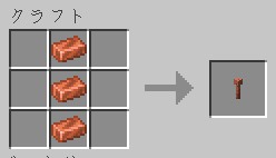 Minecraft 1.17 Lightning Rod Recipe