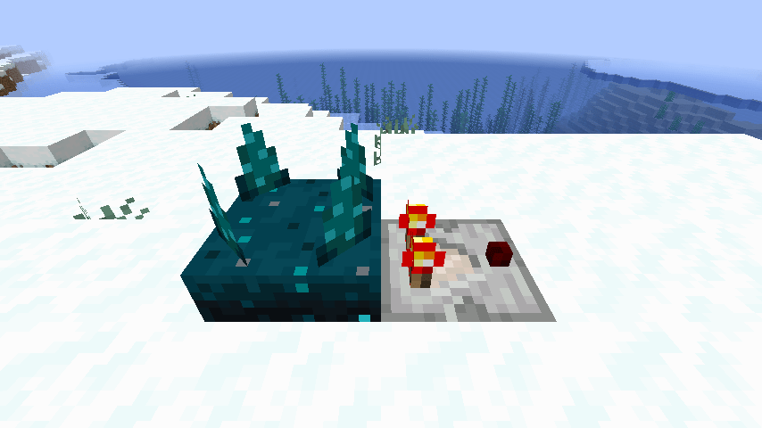 Minecraft 1.17 Sculk Sensor Activated